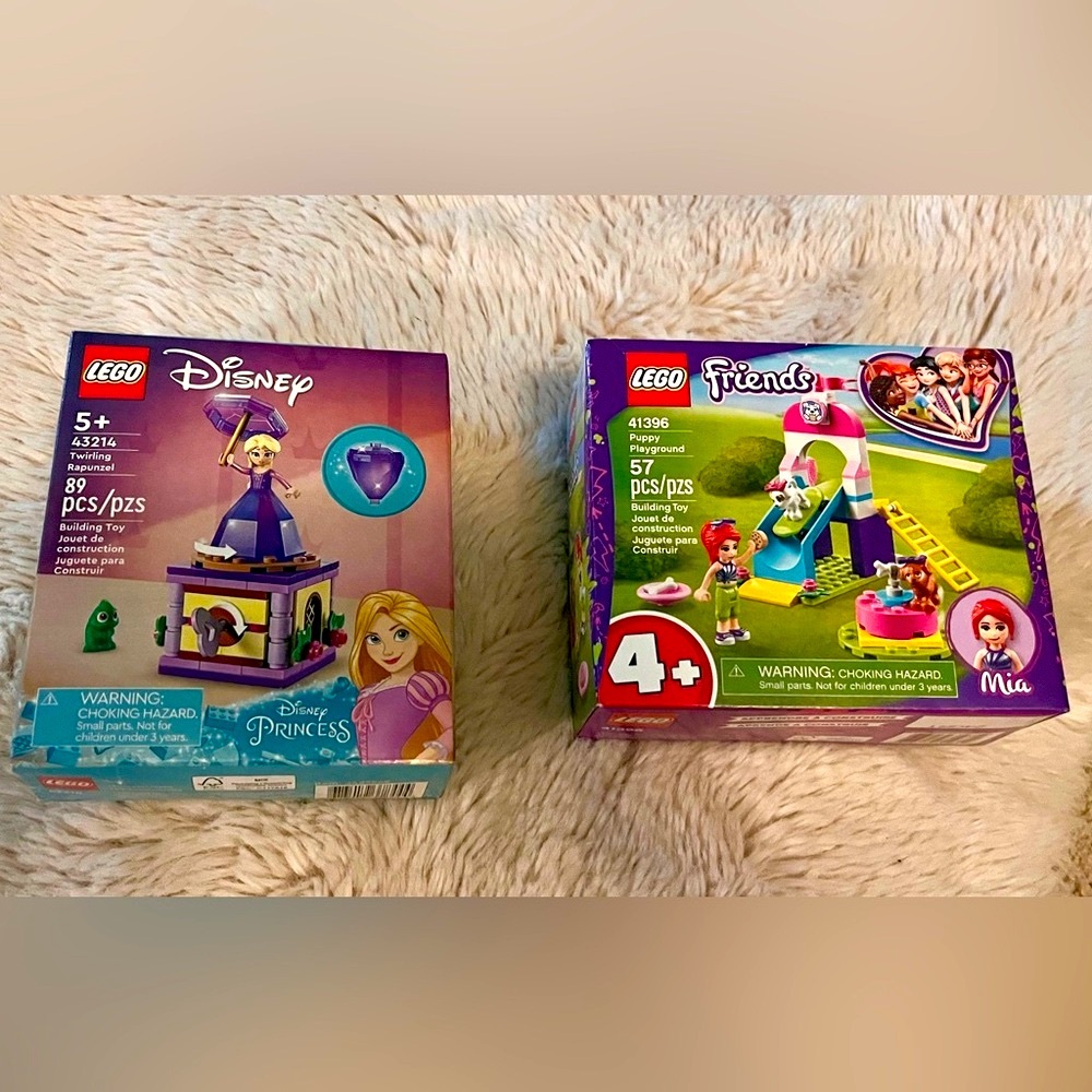 Two NEW LEGO Sets - Disney Princess 43214 and Lego Friends 41396